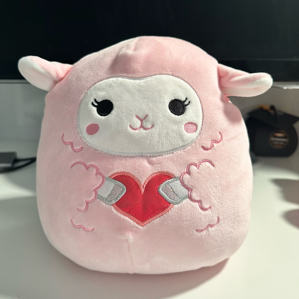 8” lala the sheep squishmallow